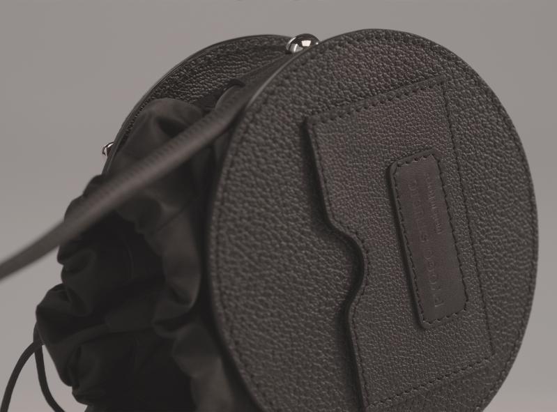 Yeoui Round Leather Crossbody Bag
