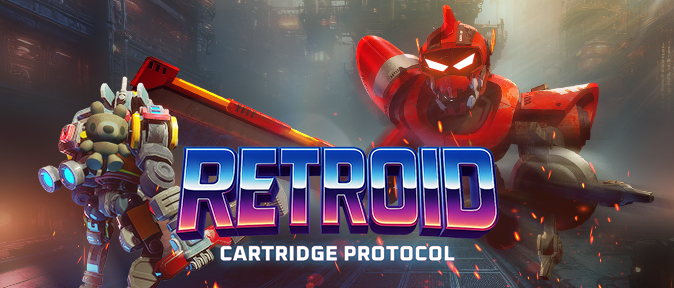 RETROID: Cartridge Protocol Key visual